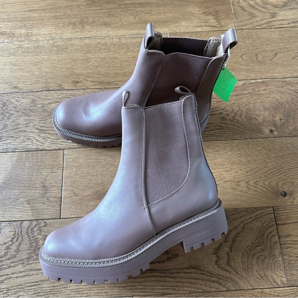 New Sam Edelman LAGUNA CHELSEA BOOT Waterproof Boots Sz 8.5 - Picture 5 of 12